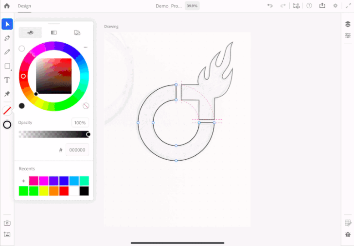 Así serán las Guías de Construcción de Adobe Illustrator para iPad