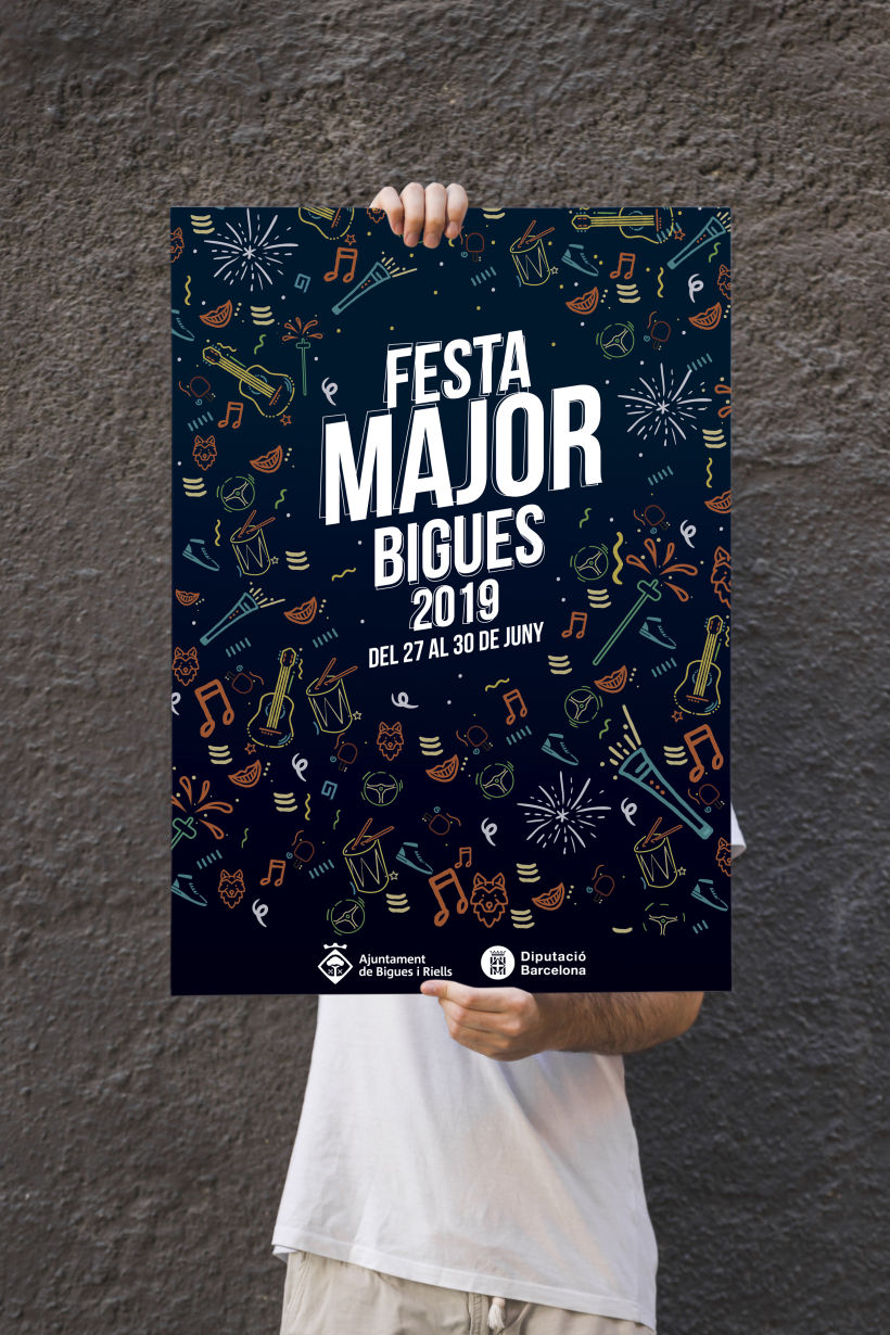 Cartell Festa Major de Bigues 2019 0