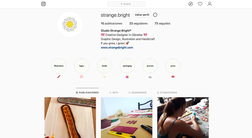 Mi Proyecto del curso: Estrategia de marca en Instagram -1