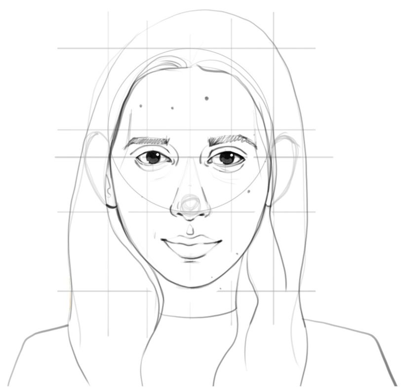 Mi Proyecto del curso: Técnicas digitales de retrato ilustrado 0