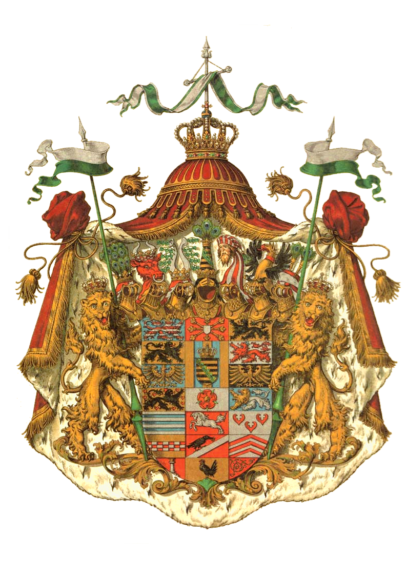 Escudo de armas del ducado de Sajonia-Altemburgo