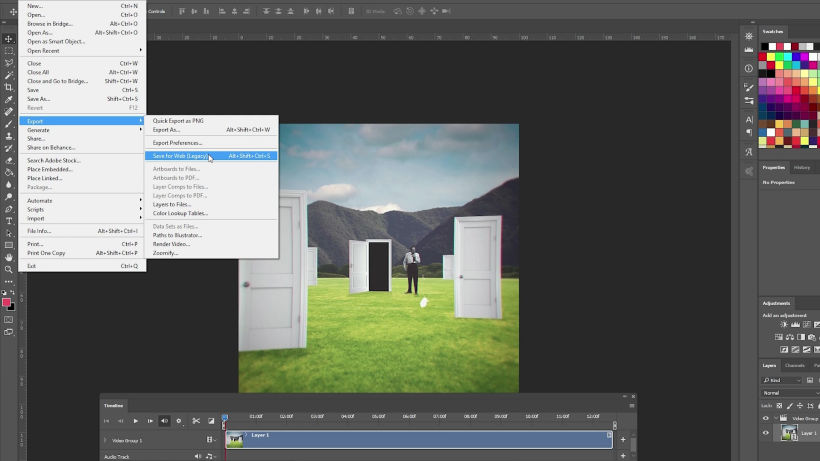 Tutorial Photoshop: cómo hacer un gif a partir de un vídeo  6