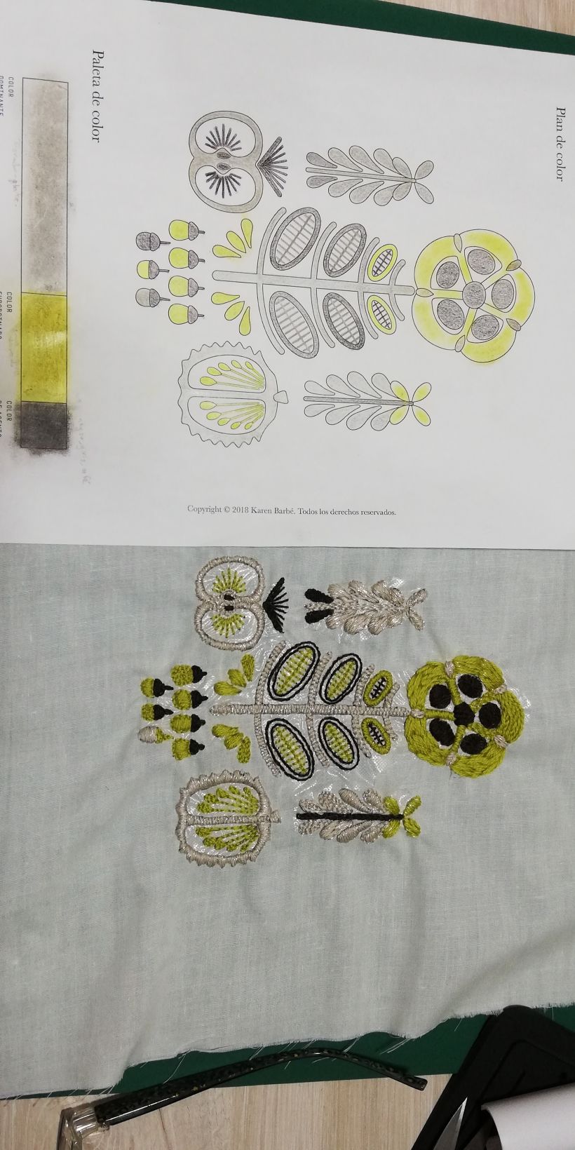 Mi Proyecto final de Teoría del color para proyectos textiles 1
