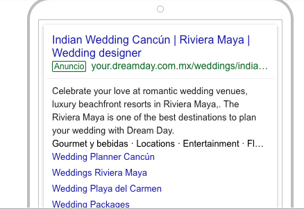 Dreamday Wedding - CAMPAÑA 1