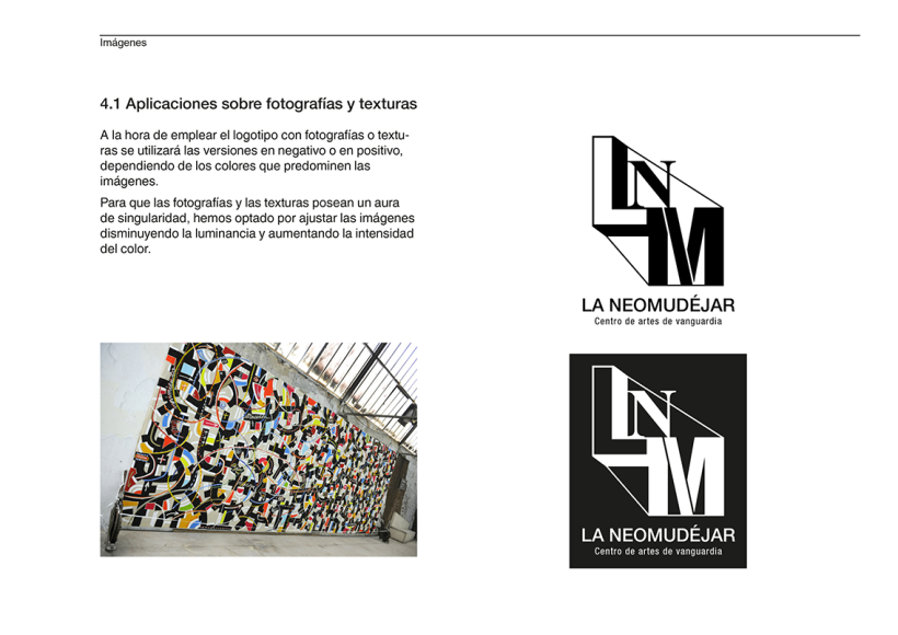 Propuesta de manual de identidad visual museo 'La Neomudéjar'. 18