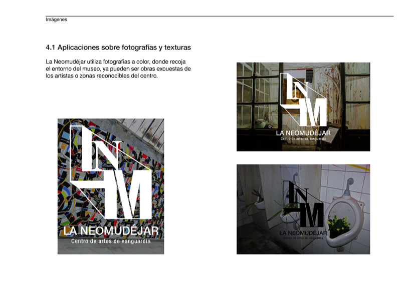 Propuesta de manual de identidad visual museo 'La Neomudéjar'. 19