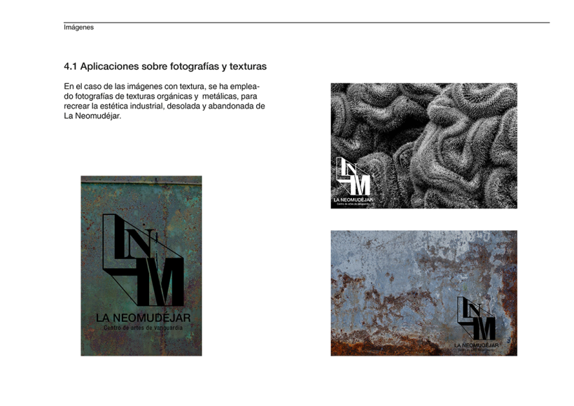 Propuesta de manual de identidad visual museo 'La Neomudéjar'. 20