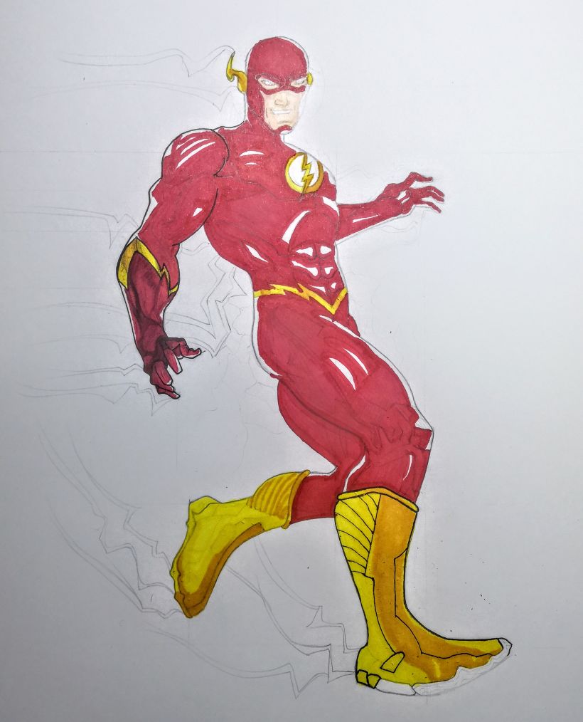 The Flash (Barry Allen), in adam martin's Ethan Van Sciver Comic Art  Gallery Room