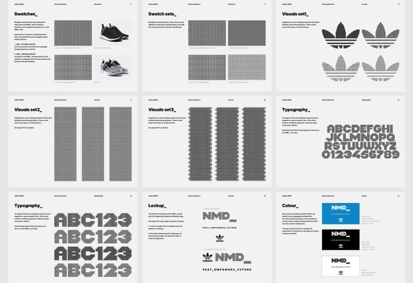 Identity manual, Adidas NMD