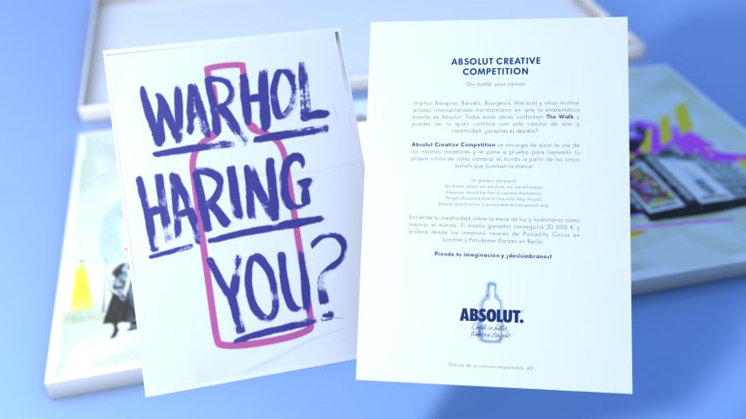 Absolut Global Creative Competition - ARE YOU NEXT? Presspack 8