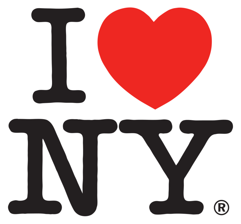 ... y el famosísimo logo I LOVE NY confirmaría a Milton Glaser como uno de los mejores diseñadores de la historia