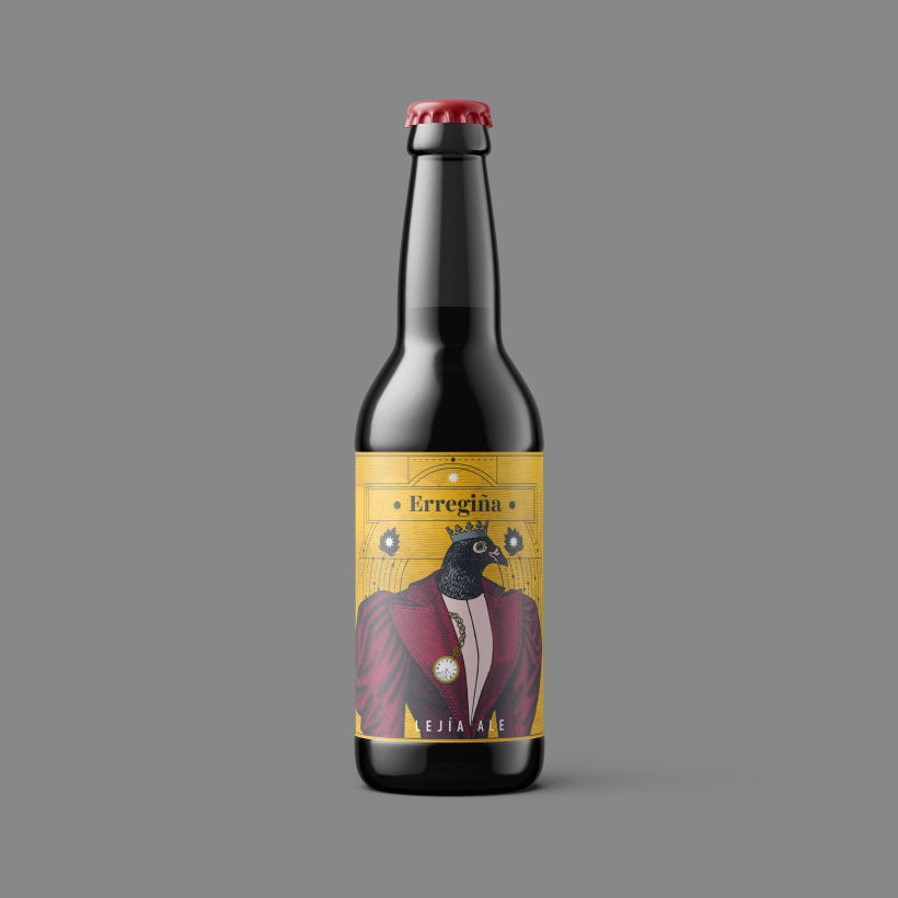 Packaging / Label / Erregiña / Cerveza Artesana 1
