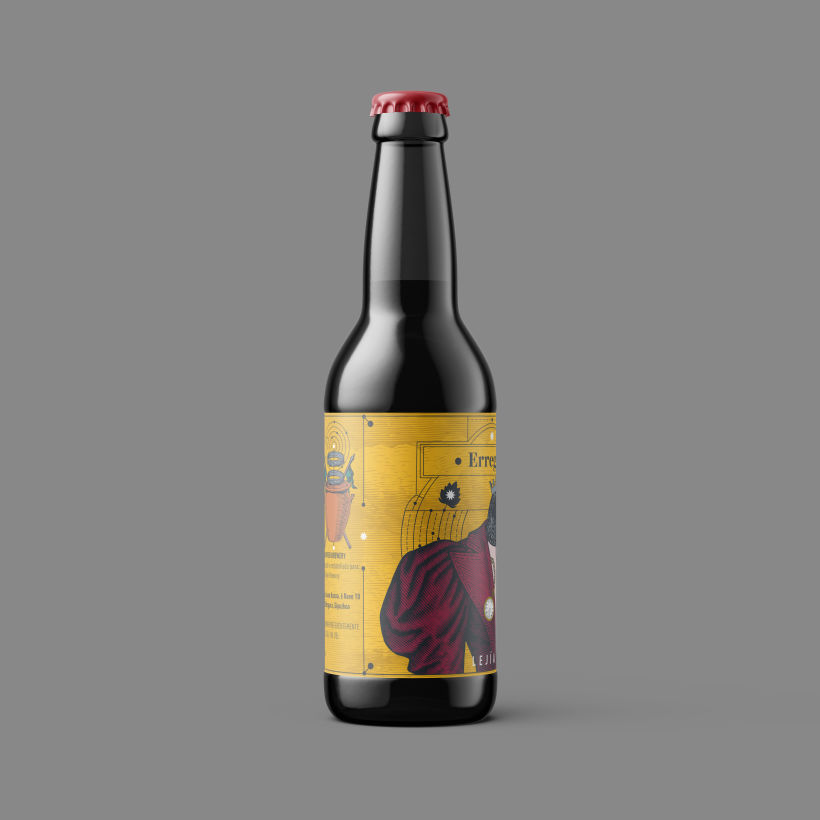 Packaging / Label / Erregiña / Cerveza Artesana 2
