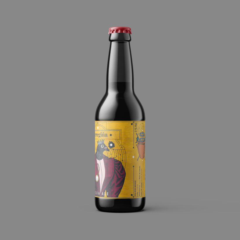 Packaging / Label / Erregiña / Cerveza Artesana 3