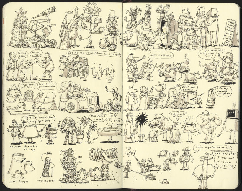 Sketchbook drawings  48