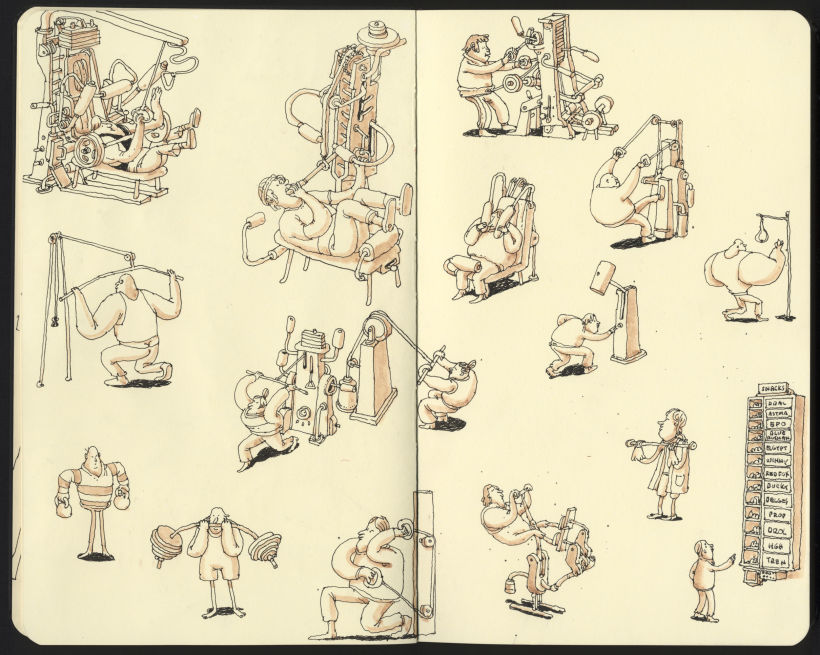 Sketchbook drawings  54