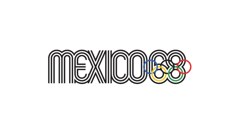 The logotype for Mexico ’68