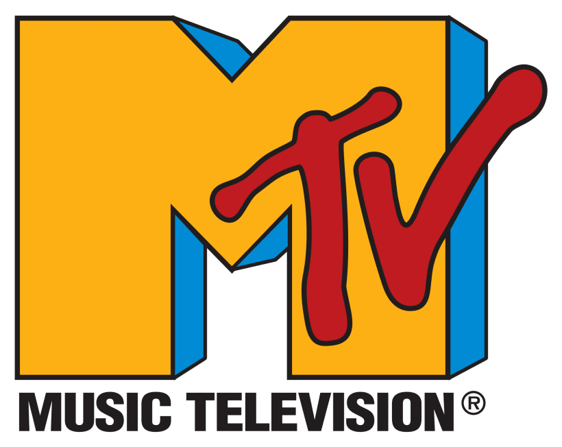 The M in the MTV logo would be filled with different things each time