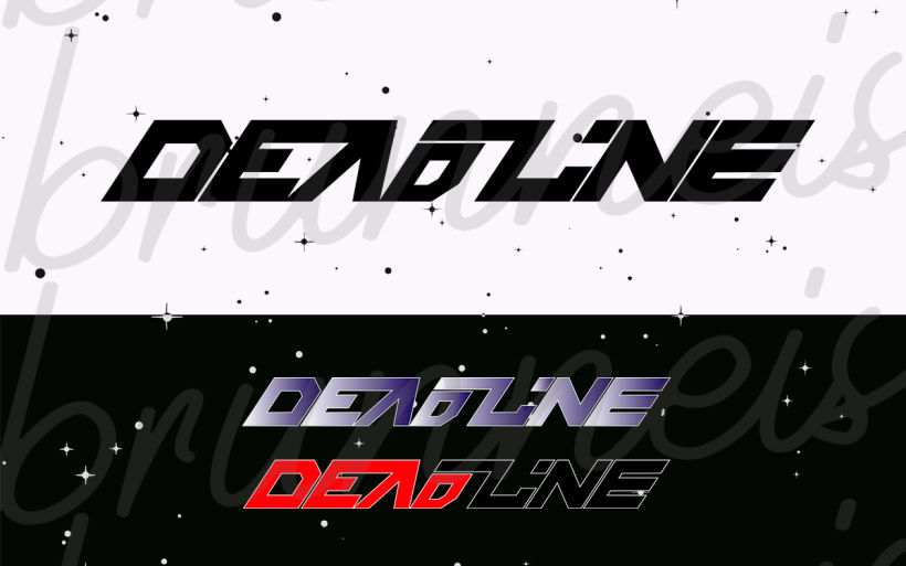 Deadline logo design 0