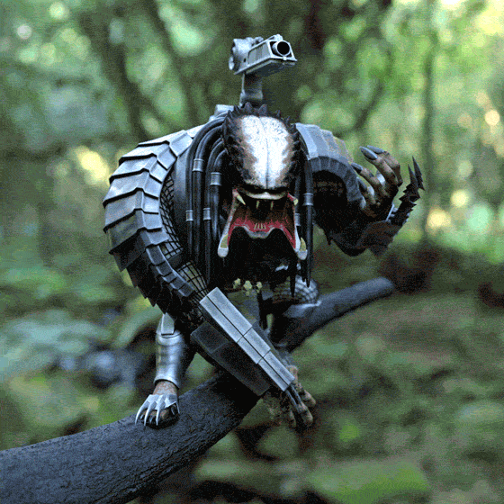 Predator en 3D, 3DMax y Arnold.
