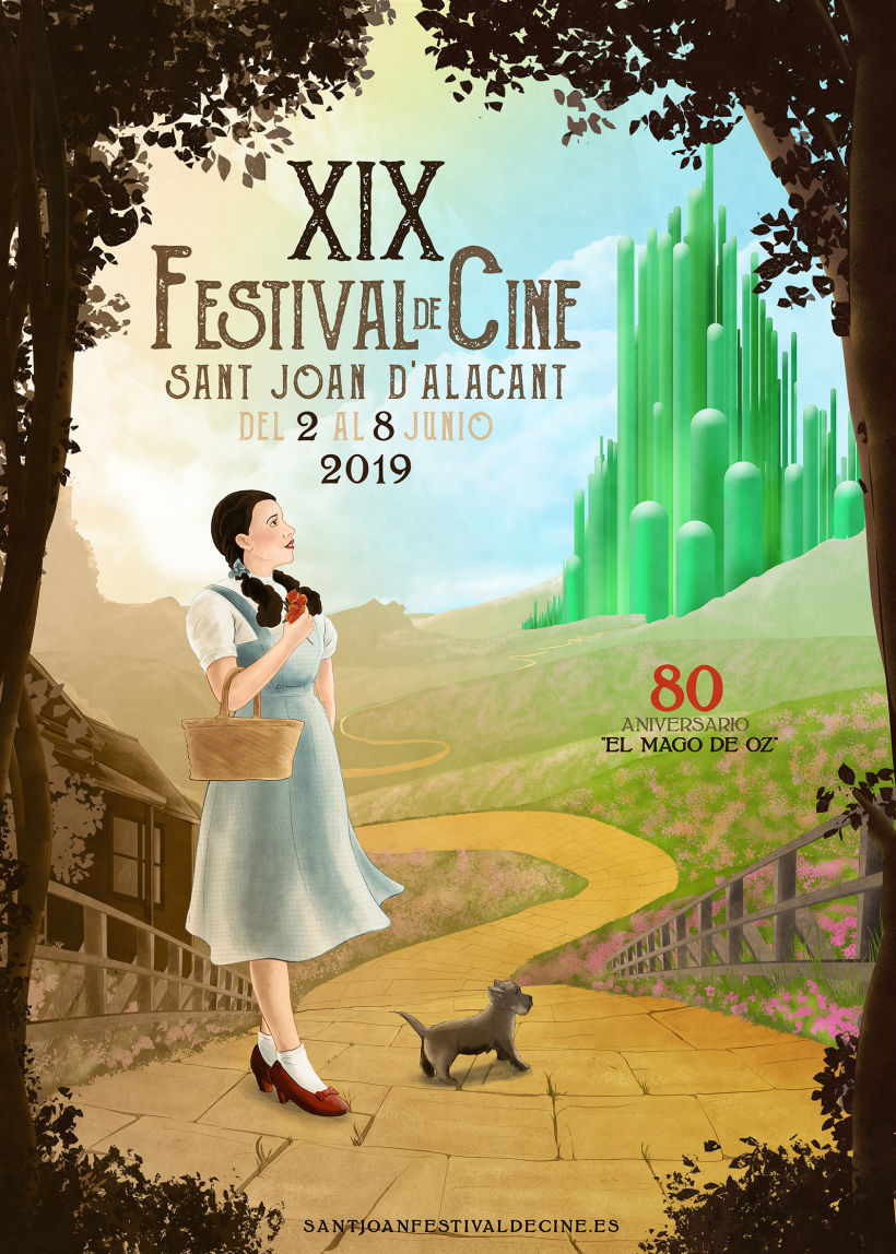 Cartel XIX Festival de Cine Sant Joan D'Alacant 