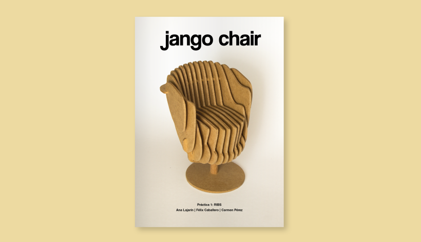 jango chair / prototipo por costillas y corte cnc 1