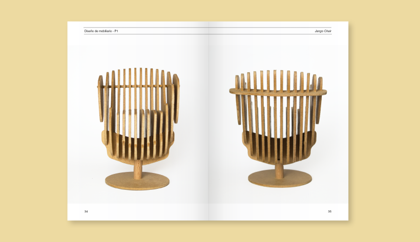 jango chair / prototipo por costillas y corte cnc 9