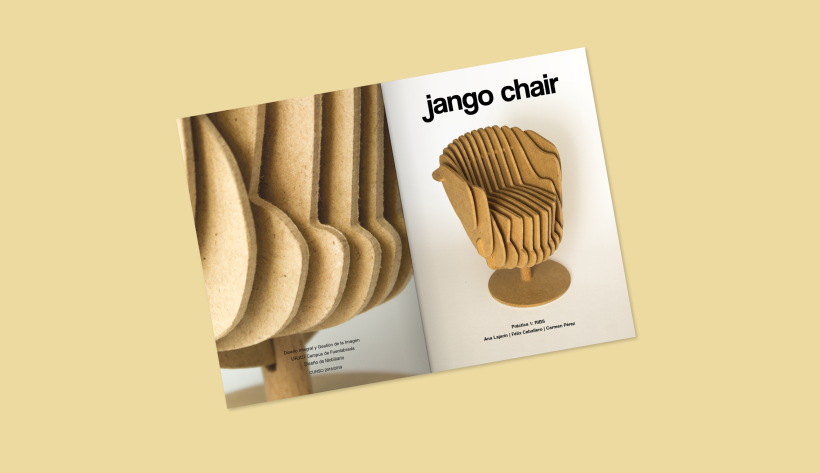 jango chair / prototipo por costillas y corte cnc 11