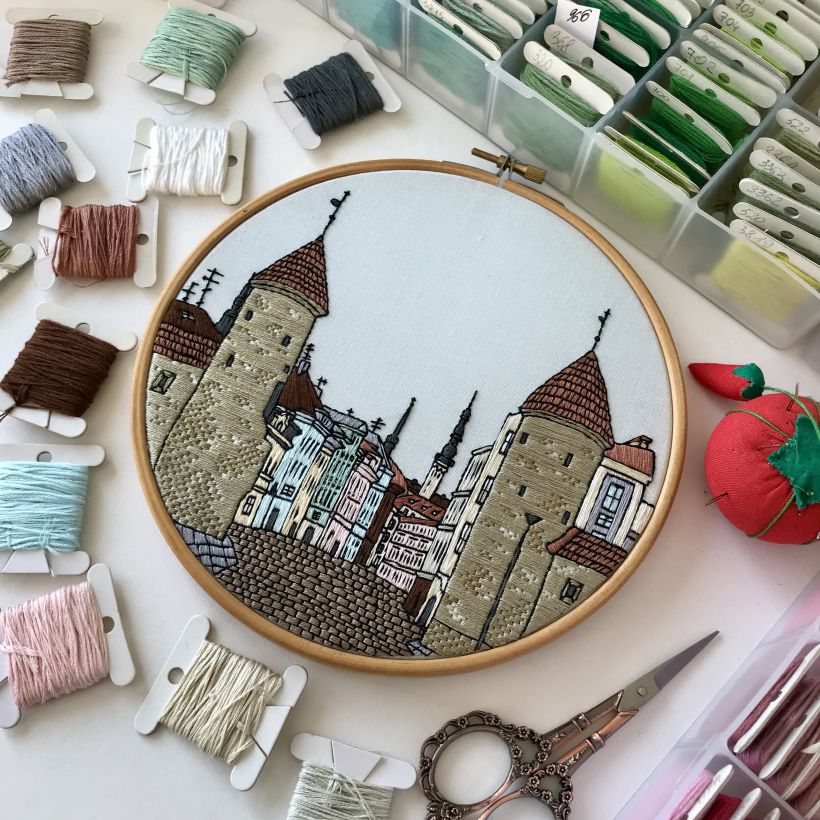 Tallinn hand embroidery -1