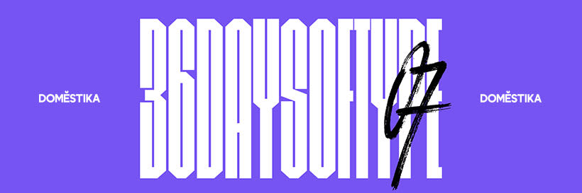 ¡Comparte tus proyectos tipográficos de #36daysoftype! 0