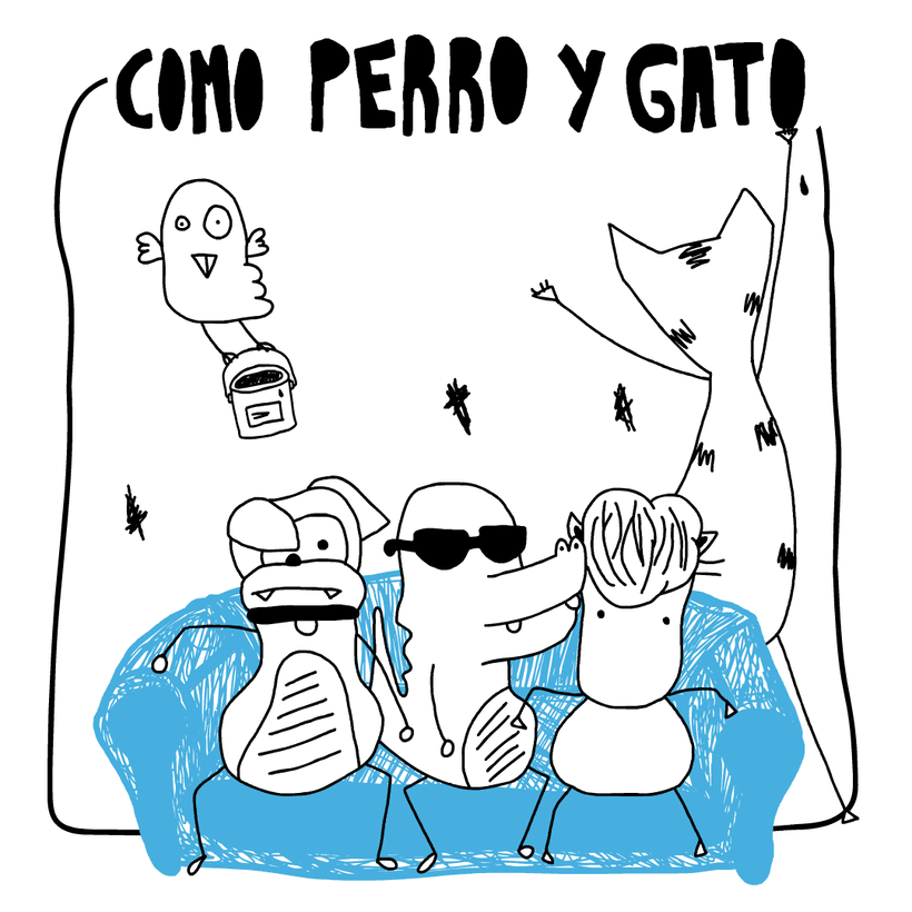 COMO PERRO Y GATO  2