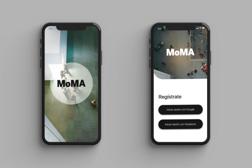 Diseño App MoMa 1