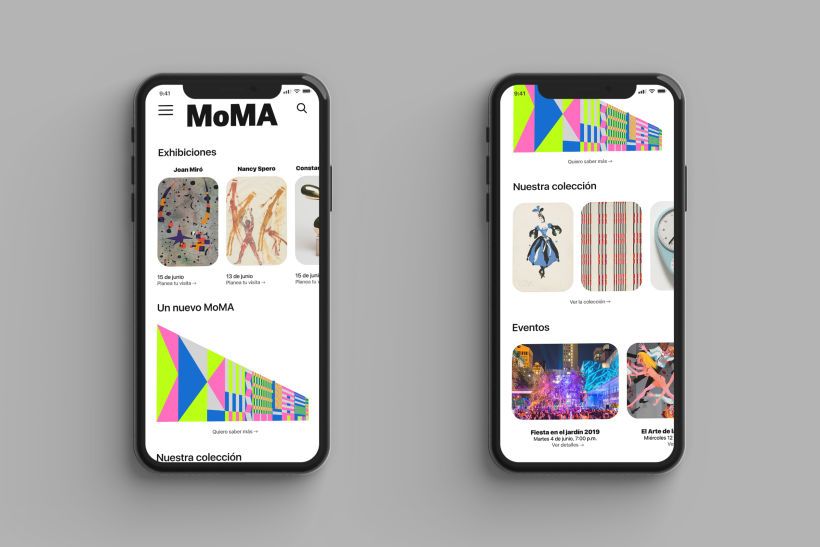 Diseño App MoMa 2