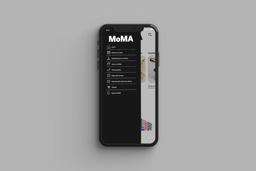 Diseño App MoMa 3