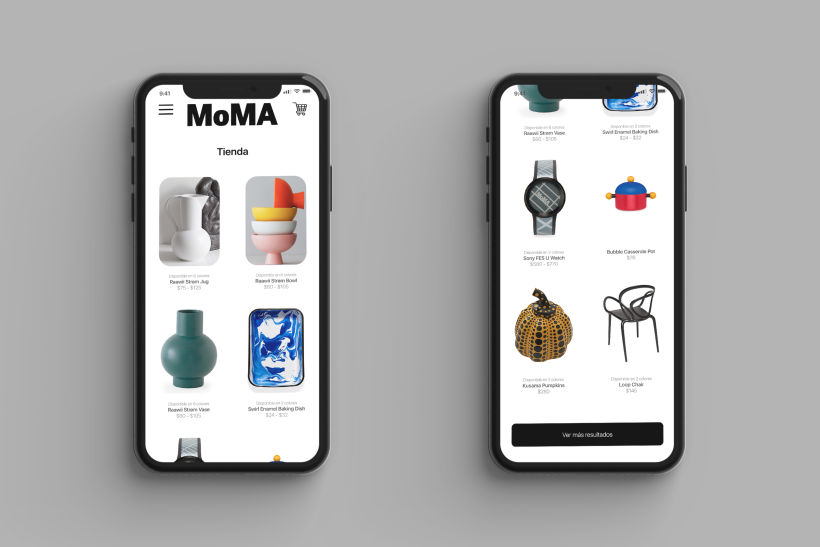 Diseño App MoMa 7