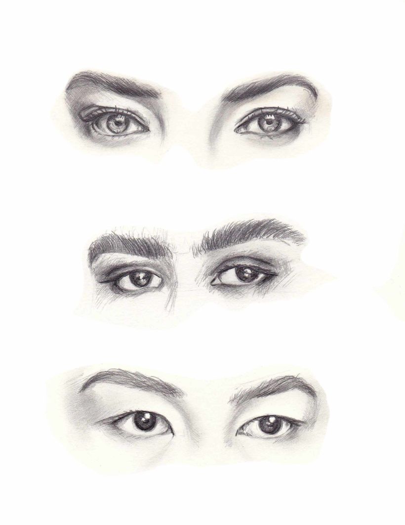 Bocetos de ojos -1