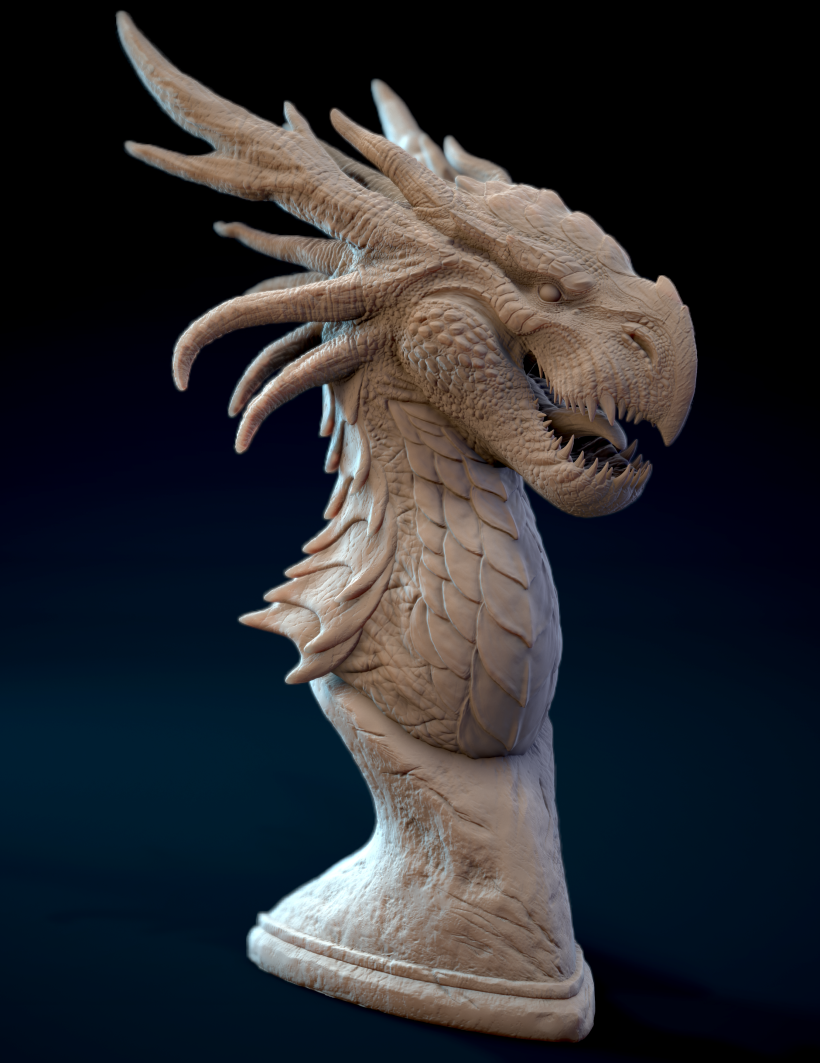 Dragon Bust Concept 0