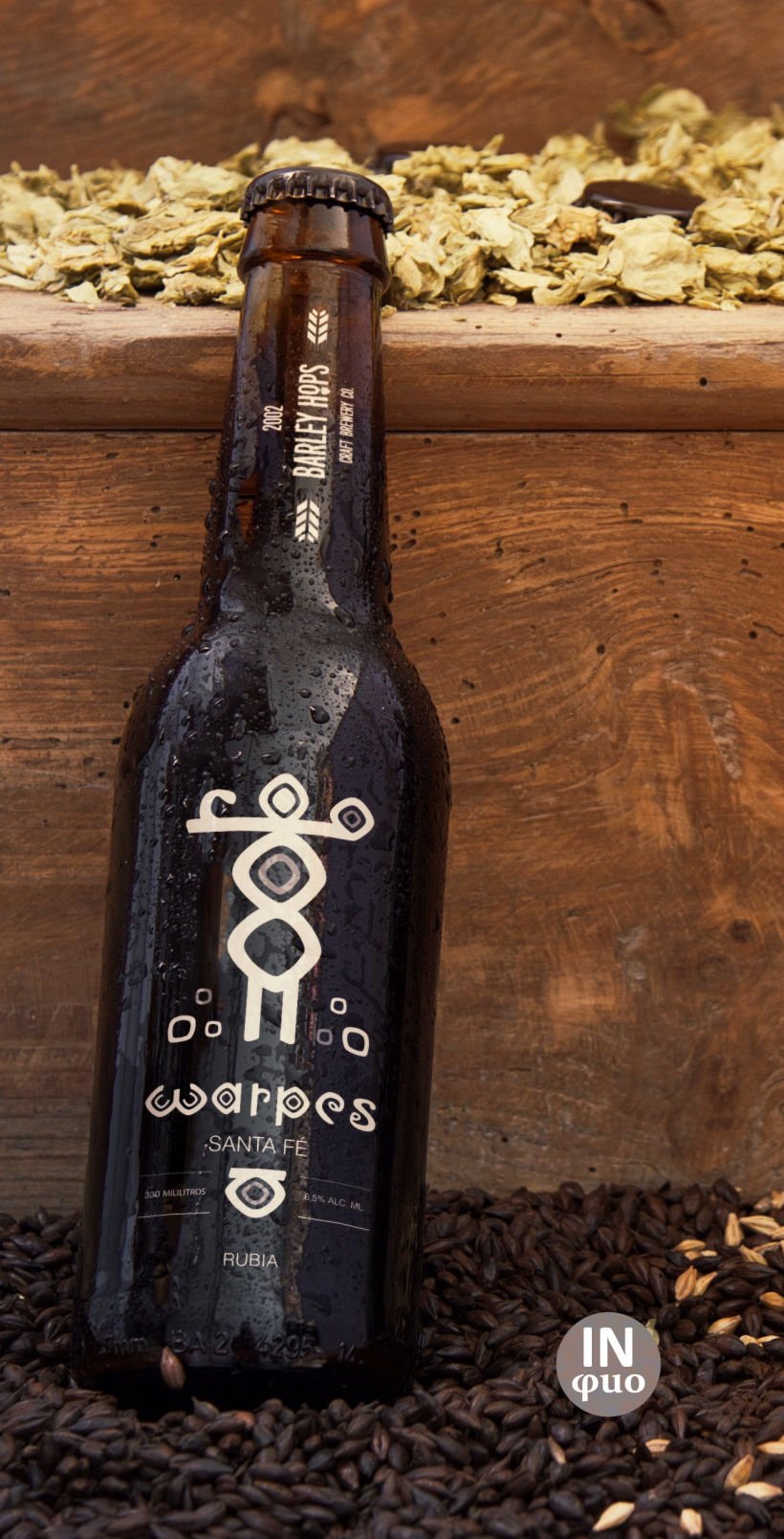 Diseño de etiqueta para cerveza "WARPES" -1