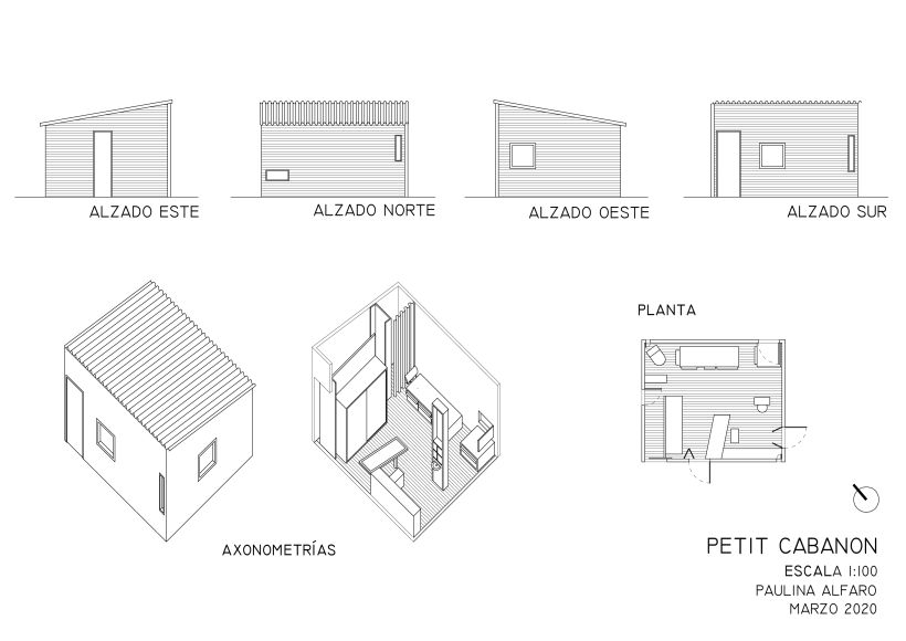 Mi Proyecto del curso: Introducción al dibujo arquitectónico en AutoCAD 1