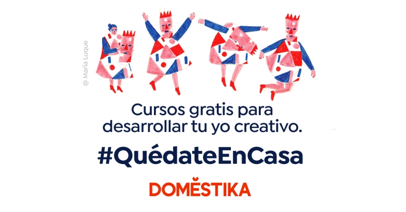Aprende con las charlas en vivo Domestika Live y #QuédateEnCasa 23