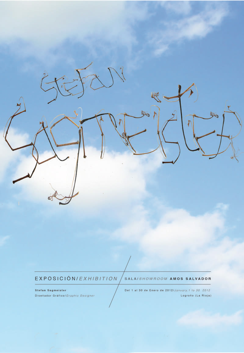 Exposición Stefan Sagmeister 1