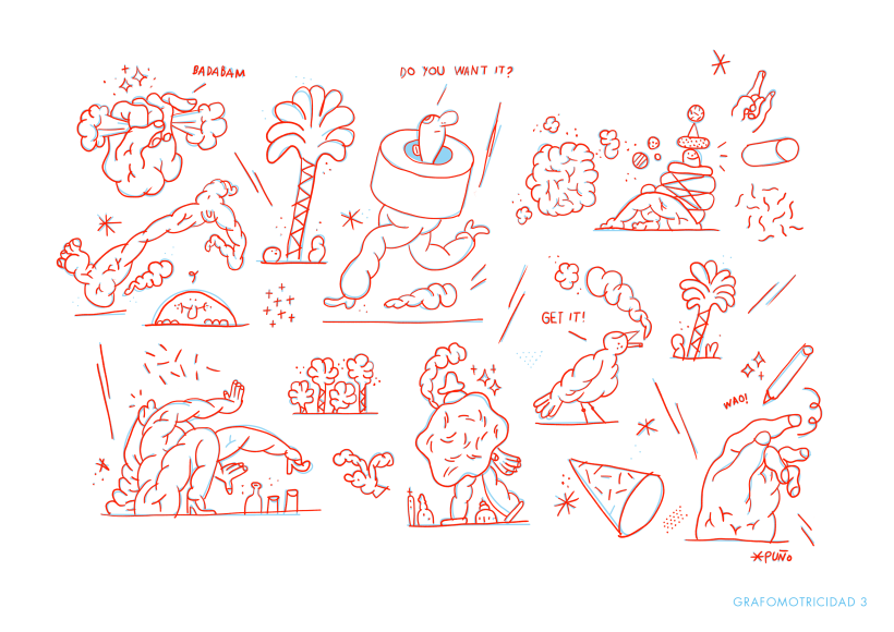 Mi Proyecto del curso: Ilustración original de tu puño y tableta Franco Bruna Rojas (fbrdibujos) 1