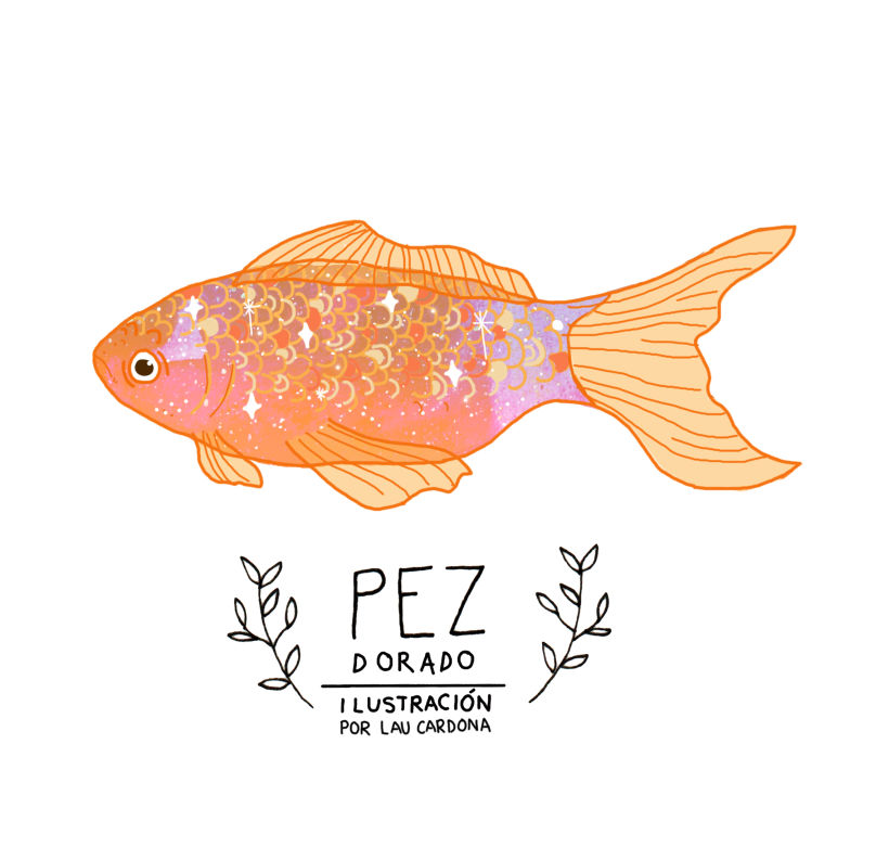 Estrategia de marca en Instagram: Pez Dorado MX I Ilustración por Lau Cardona 1
