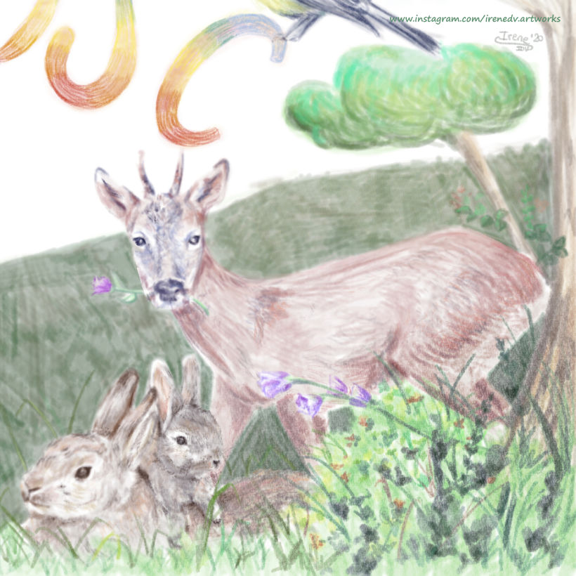 Mi Proyecto del curso: Ilustración digital con lápices de colores 2