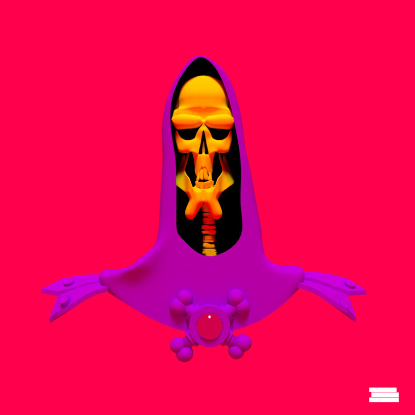 3D Skeletor Fan Art