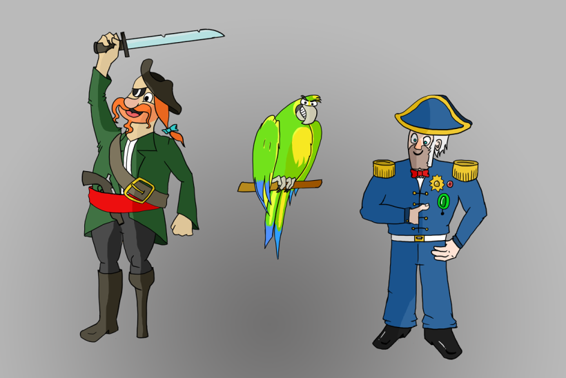 Mi Proyecto del curso: Diseño de personajes retro para animación 4