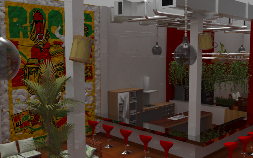  Diseño de interiores para restaurantes Panamá 4