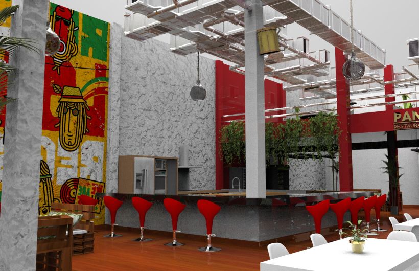  Diseño de interiores para restaurantes Panamá 5