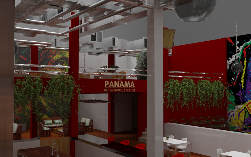  Diseño de interiores para restaurantes Panamá 7