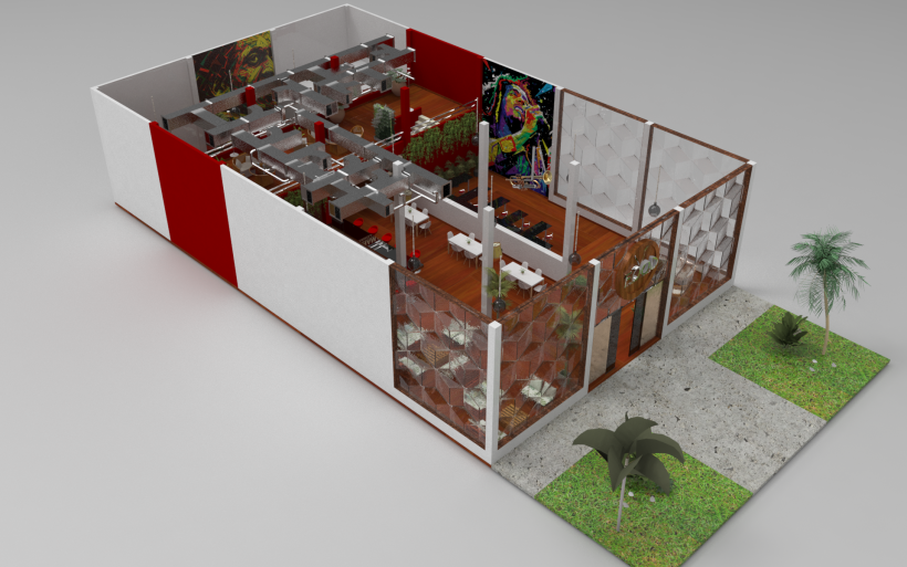 Diseño de interiores para restaurantes Panamá 13
